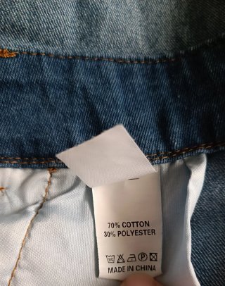 Pantalones Peto Vaqueros finos Mujer