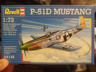 Maqueta Revell P-51D Mustang 1:72
