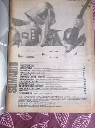 Lote 4 comics: Cimoc, 1984, Comix, Vibora