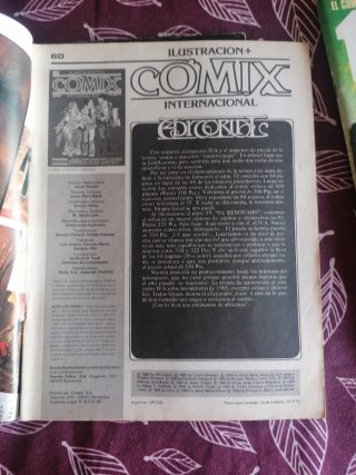 Lote 4 comics: Cimoc, 1984, Comix, Vibora