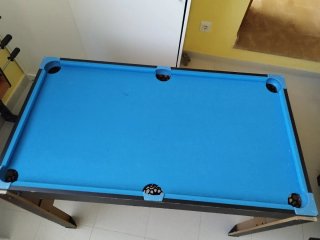 Futbolín, billar , varios en 1.