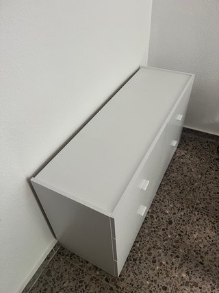 Cajonera color blanco. 6 cajones. Nueva