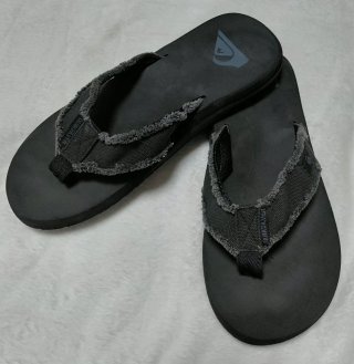 Chanclas Quiksilver Negras