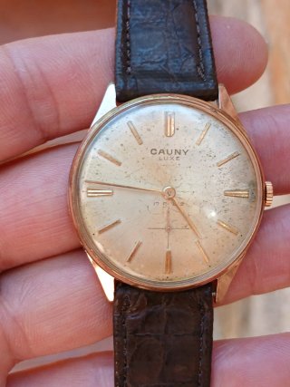 Orologio CAUNY Luxe a cordino da uomo