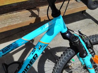 Bicicleta Rockrider ST500 20 Azul