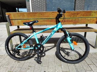 Bicicleta Rockrider ST500 20 Azul
