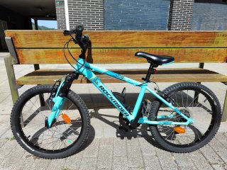 Bicicleta Rockrider ST500 20 Azul