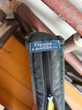 Banco artesanal de madera