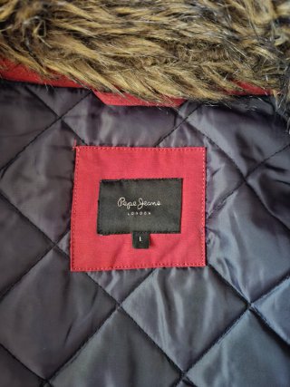 Abrigo Pepe Jeans Granate Talla L