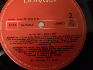 Vinilo Miguel Rios - Rock & Rios