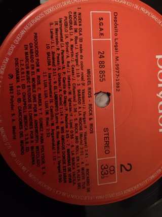 Vinilo Miguel Rios - Rock & Rios