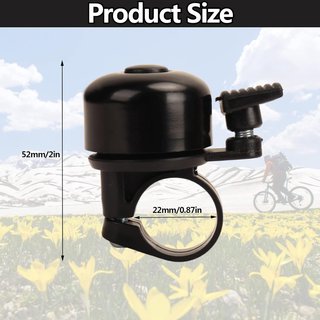 Timbre de bicicleta con sonido fuerte