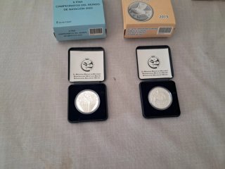 Monedas Plata y Bronce Urregui
