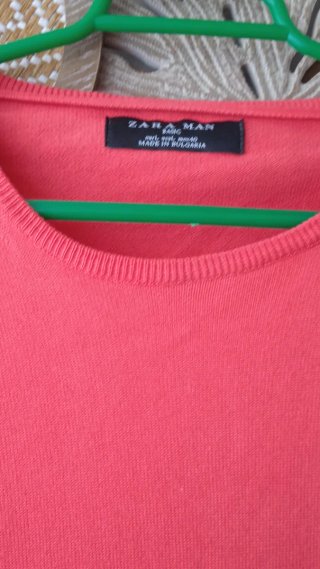 Jersey Zara Hombre Talla L Rojo