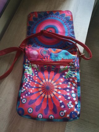 Bolso bandolera estampado