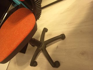 Silla de oficina/despacho naranja