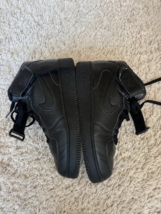 Nike Air Force 1 Mid Negras Talla 38