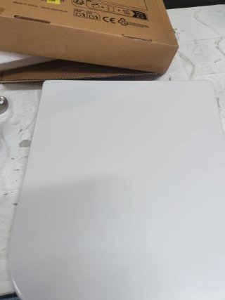 Tapa WC Cuadrada Corta YEAUPE PRO Blanca