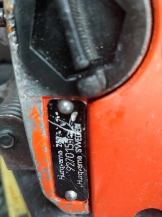 Motosierra Husqvarna Naranja