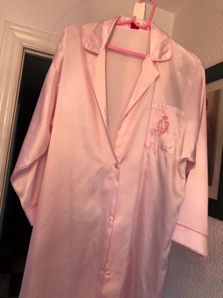 Camisola/Bata Raso Rosa Talla XXXL