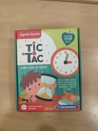 Juego Clementoni Tic Tac Aprender Horas