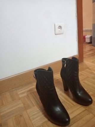 Botines Tacón Negros
