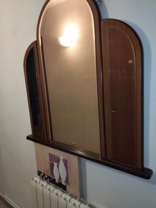 Espejo de madera vintage