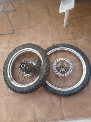 Ruedas Beta con disco