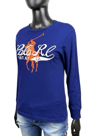 Polo Ralph Lauren T Shirt Donna M Logo Big Pony