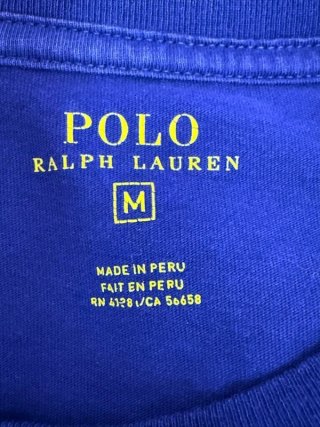 Polo Ralph Lauren T Shirt Donna M Logo Big Pony