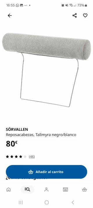Sofá KIVIK 3 plazas IKEA gris