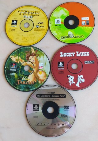 Pack 5 Juegos PlayStation 1 PSX
