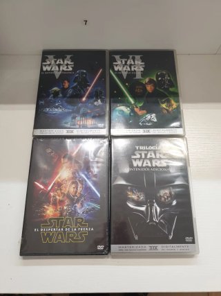 Colección DVDs Star Wars (Español)