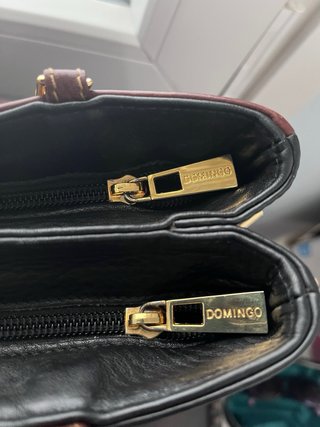 Bolso DOMINGO PIEL Negro y Marrón