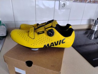 Zapatillas Mavic Cosmic Boa Carretera Amarillo