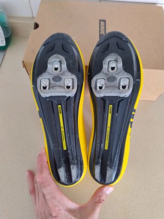Zapatillas Mavic Cosmic Boa Carretera Amarillo