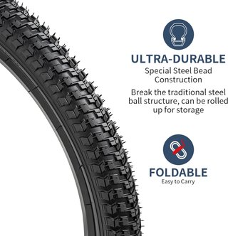 Cubiertas Plegables Bici 20x2.0