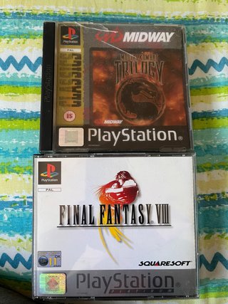 Giochi PS1: Mortal Kombat Trilogy & Final Fantasy