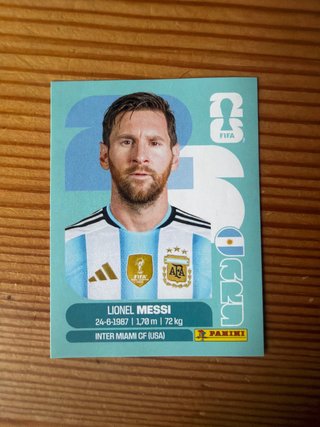Cromo Mundial Lionel Messi Inter Miami CF