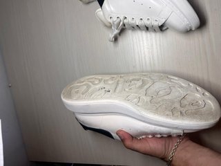 Scarpe Alexander McQueen Originali Bianche Nere