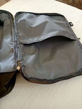 Mochila Maleta Cabina Avión Verde Militar