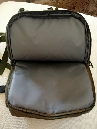 Mochila Maleta Cabina Avión Verde Militar