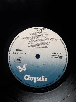 Vinilo UFO - Mechanix
