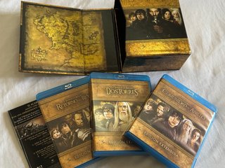 Trilogía Señor de los Anillos Blu-ray Edición Extd