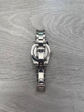 Orologio argentato da uomo