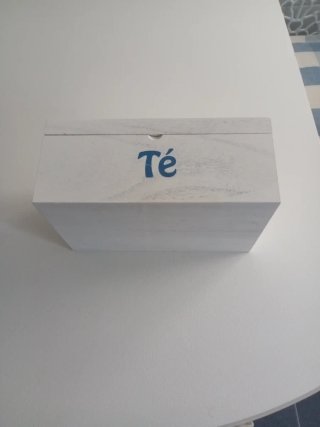 Caja de madera para infusiones