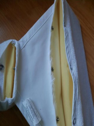 Cuscino bianco per neonato