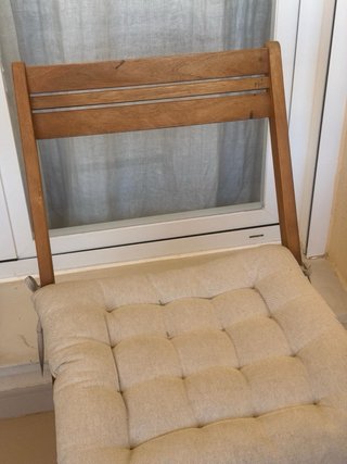 Mesita y 2 Sillas Terraza Madera