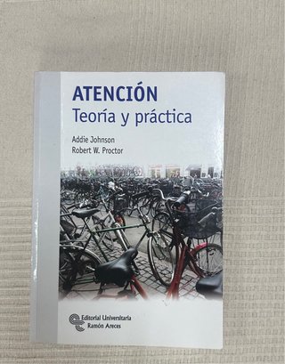 Libro de psicologia Atencion teoria y practica