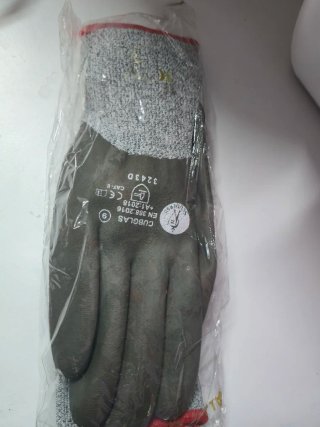 Guantes de trabajo CUBGLAS EN 388:2016 Talla 9 Pak